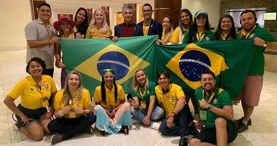 FBOs qualificados do Brasil em evento da Forever em Cancun